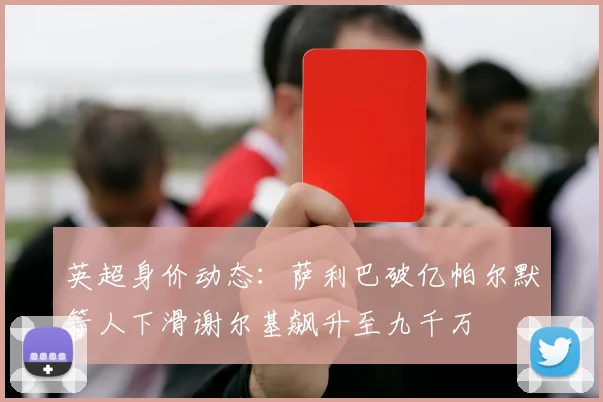 英超身价动态：萨利巴破亿帕尔默等人下滑谢尔基飙升至九千万